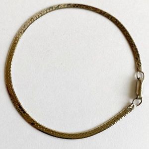 Vintage Silver Bracelet Marked Brev 925 Italy